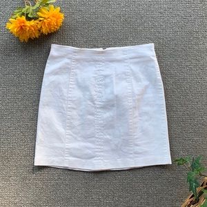 White Denim Skirt🤍